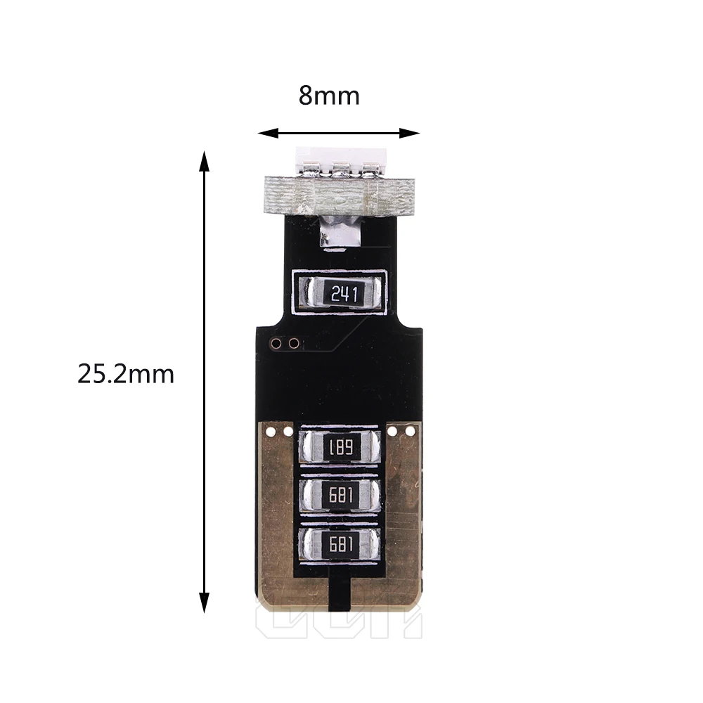 10 шт. оптовая продажа W5W led T10 Canbus 5050 1SMD 1 светодиод OBC без ошибок Автомобильный