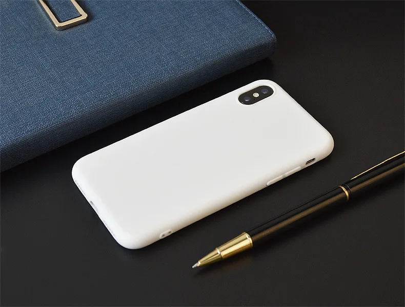 Роскошные однотонные чехлы для телефонов iPhone 11 Pro XR XS Max 6 6S 7 8 Plus X 11 7 Мягкие силиконовые карамельные цвета задняя крышка для телефона подарки