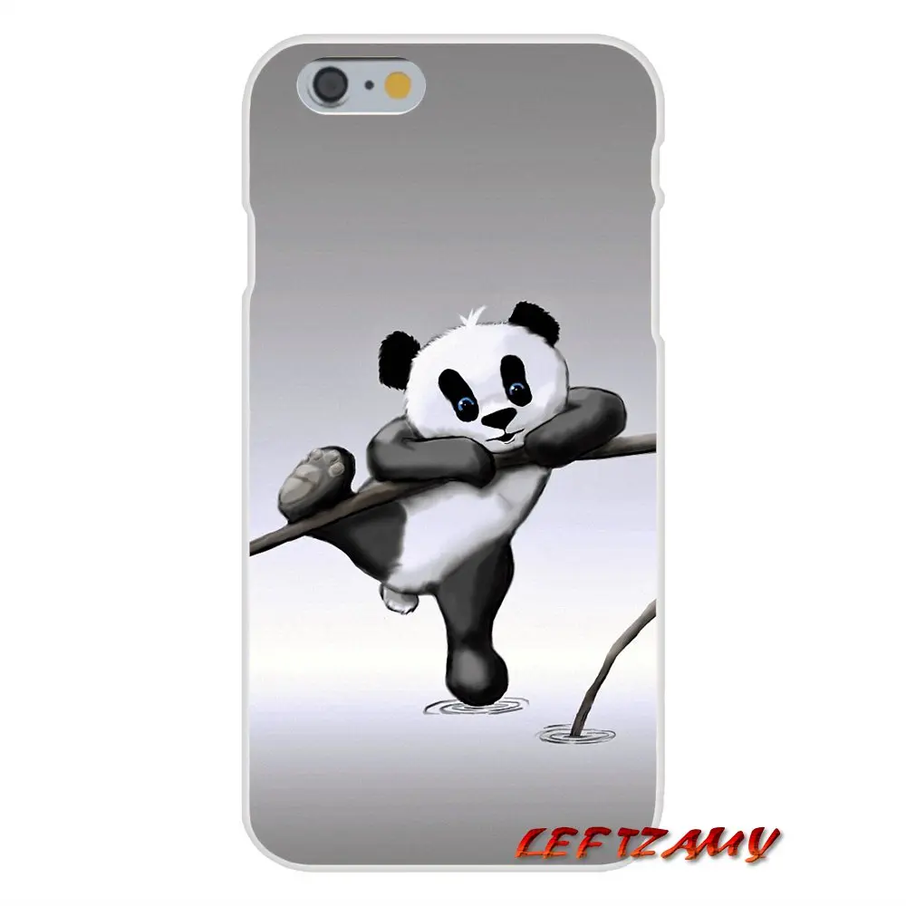 Panda милый Череп Тонкий силиконовый чехол для телефона samsung Galaxy S3 S4 S5 мини S6 S7 край S8