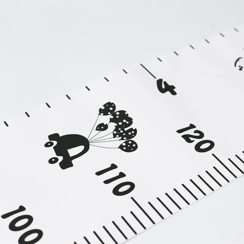 Реквизит деревянная настенная подвесная детская линейка для измерения роста