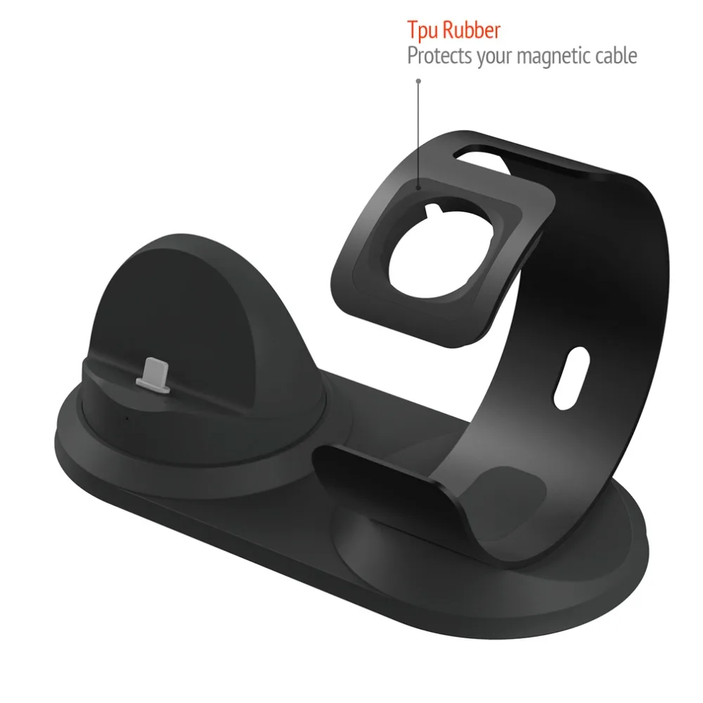 Hot For Apple Watch Charger Stand Holder iPhone X Xs Max XR 8 7 6 Plus Charging Dock Station Bases Bracket iWatch | Мобильные