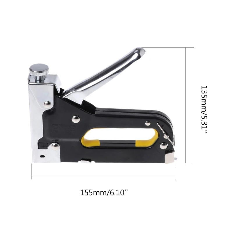 Сверхмощный ручной инструмент штапельный пистолет для ногтей мебельный степлер