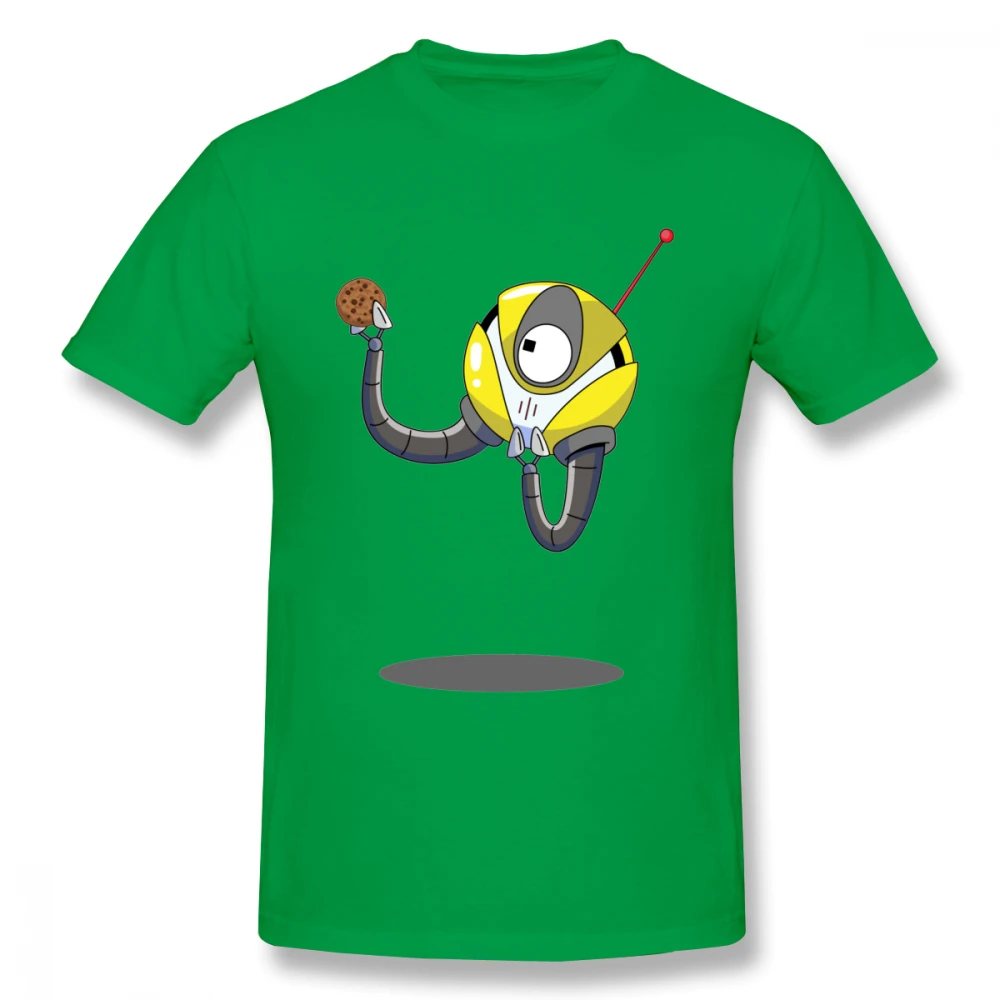 Для отдыха на заказ Кевин КВН печенье Футболка мужская Geek Final Space Graphic футболка S-6XL большой размер Camiseta - Цвет: Зеленый