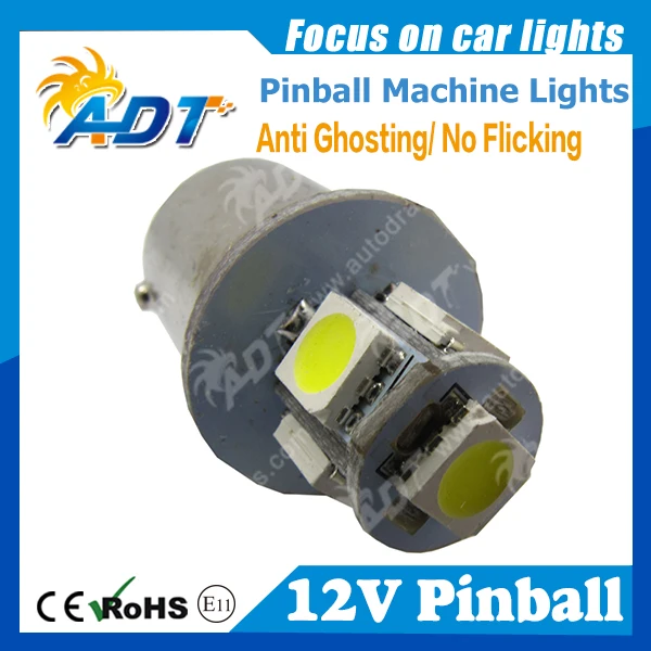 Высококачественные светодиодные лампы 5 * 5050SMD с чипом 12 В 13 в 100 Ba15s #89 штыковые