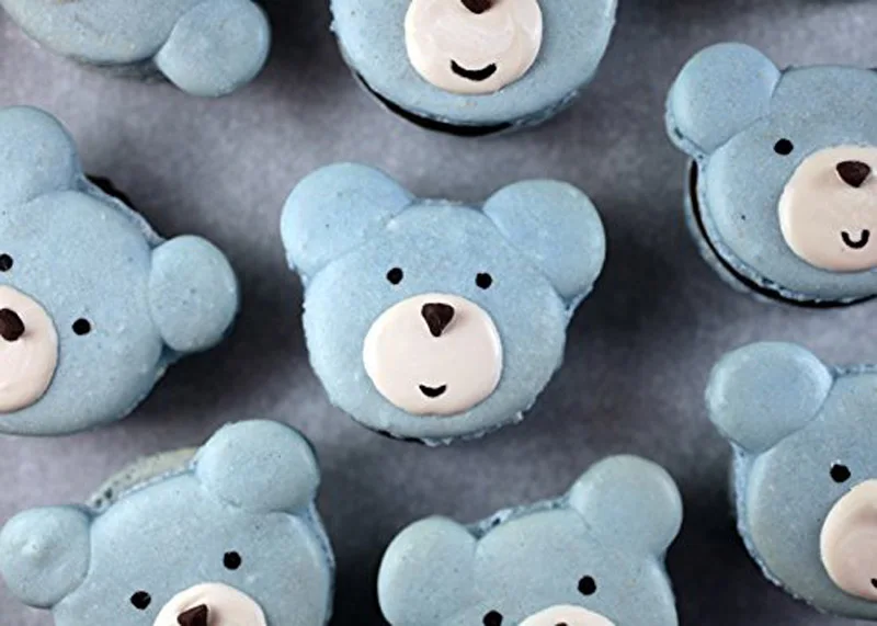 Новинка 2017 420*295 мм BPA антипригарная силиконовая выпечка пирожных Макарон лист walfos