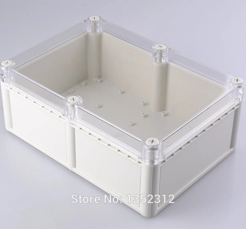

One pcs 250*175*100mm IP68 plastic enclosure for electronic waterproof project cabinet junction box DIY instrument cotrol case