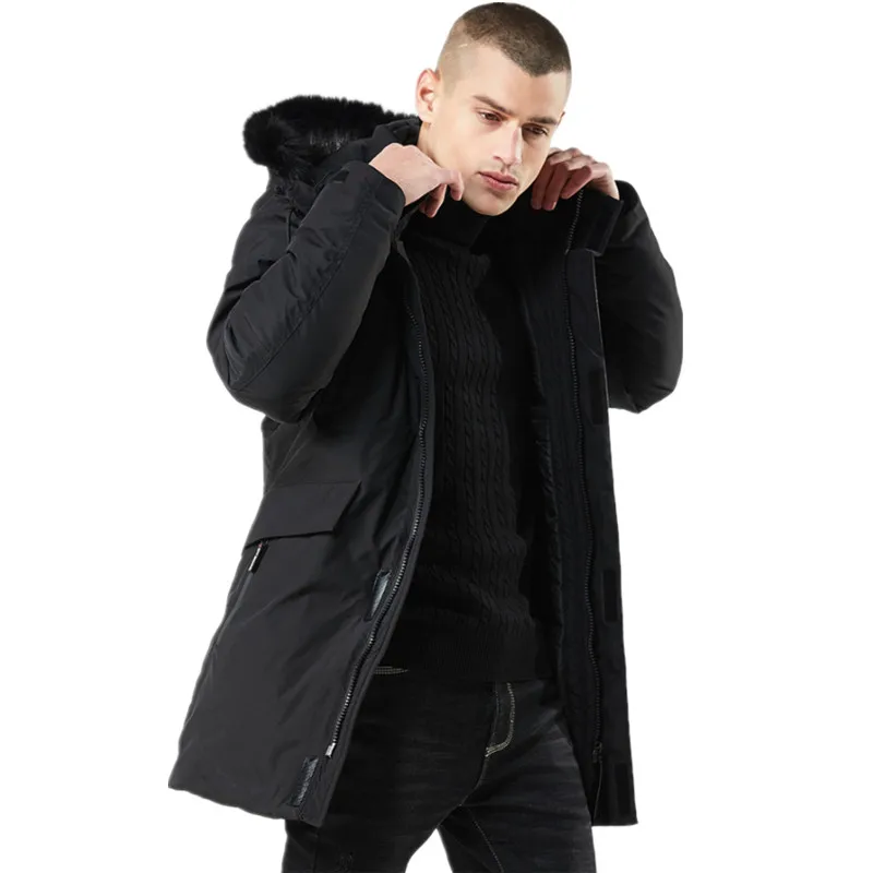 AKSR Зимняя парка куртка пальто мужские хлопковые Jaquetas утепленные Jaqueta Masculino Casaco Chamarra Hombre Chaqueta Veste Homme