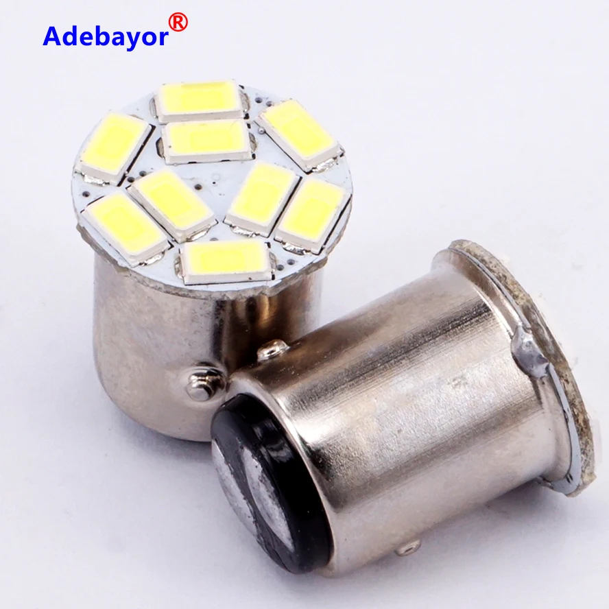 50 X 9 SMD 5630 led 1157 BAY15D P21/4W P21/5W 7528 5730 auto Car turn signal lamp Brake tail parking Light super bright | Автомобили и