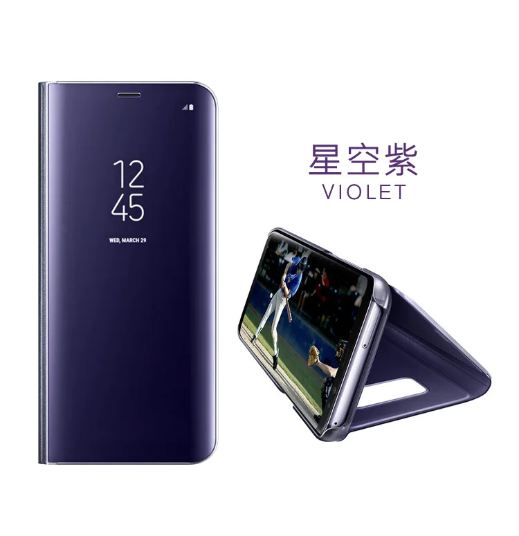 Чехол для Samsung Galaxy A3 A5 A7 чехол Clear View смарт-крышка для Samsung Galaxy A3 20 A520 A720 F зеркальный флип-чехол