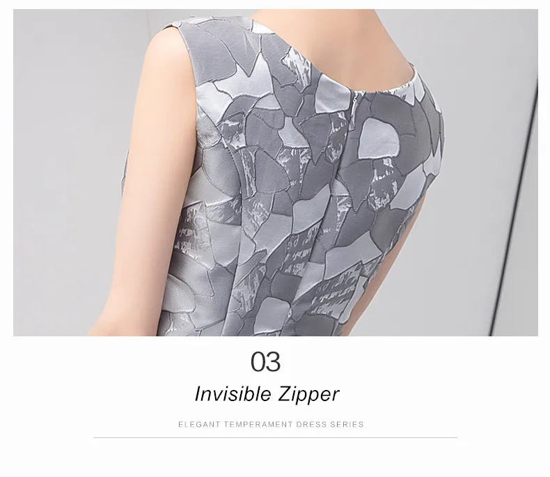 Robe de soiree, новинка, элегантное короткое вечернее платье с узором, официальное, для невесты, свадьбы, банкета, с круглым вырезом, vestido de festa, платья для выпускного вечера