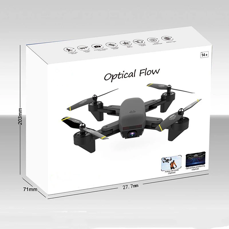 RC вертолет Дрон с камерой HD 2MP Воздушный самолет Квадрокоптер WIFI FPV камера