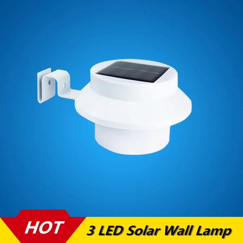 Солнечный свет открытый Настенные светильники Водонепроницаемый сад водостоков