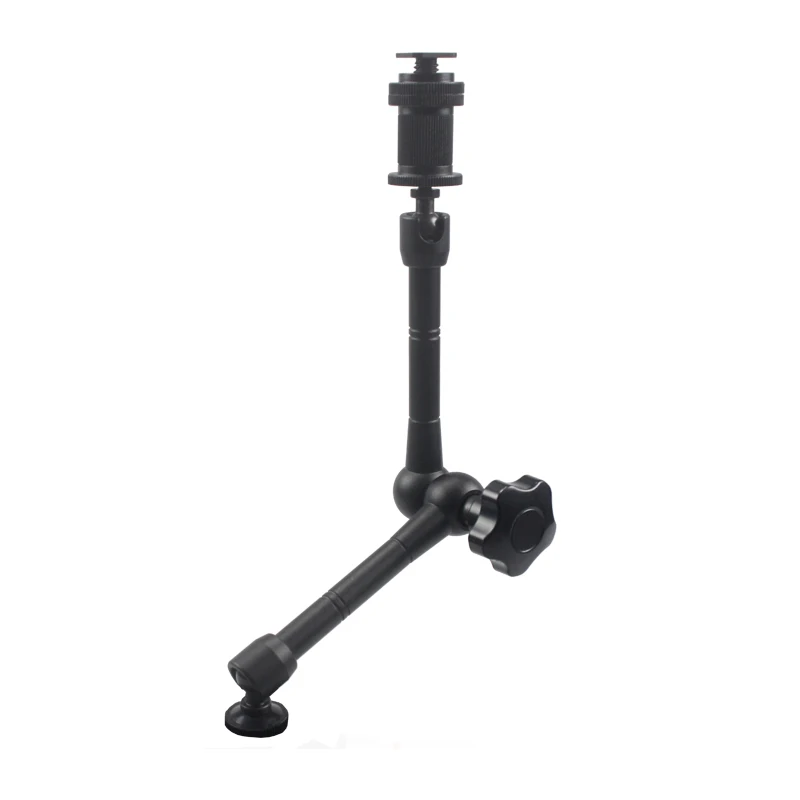 11 inch magic arm 4,5 дюймов плунжерное всасывающее крепление с 1" шарнирным рычагом регулируемое крепление для обуви для DSLR камеры/ЖК-монитор/DV монитор - Цвет: 11 inch magic arm
