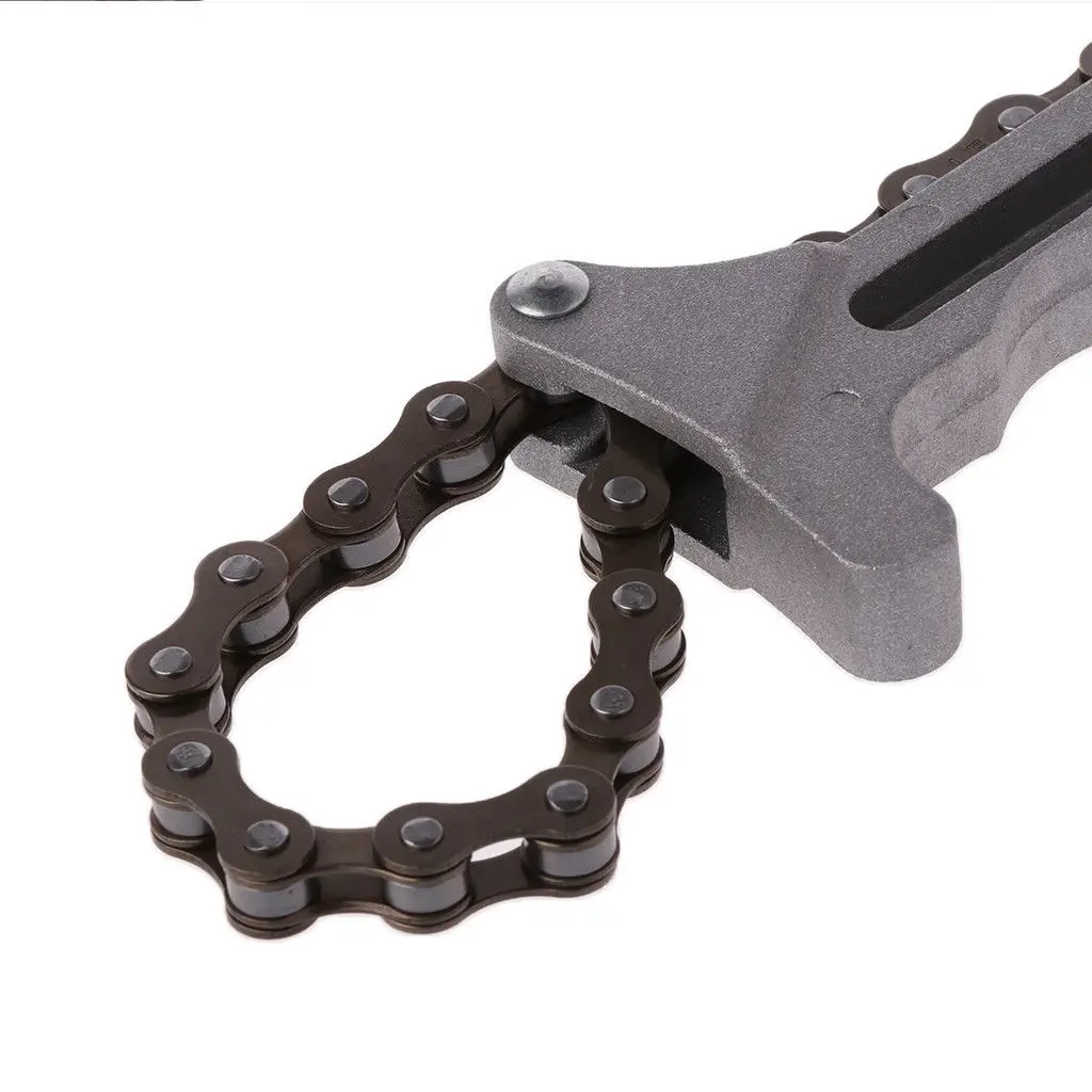 Алюминий Регулируемый моторное масло для автомобилей фильтр цепи разводной ключ