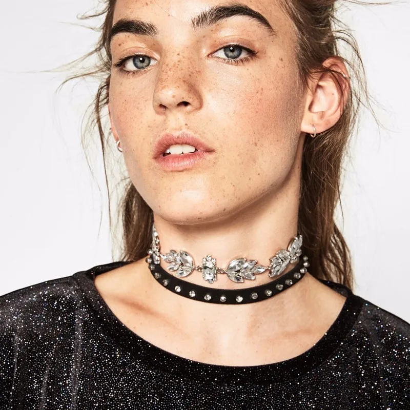 Choker Necklaces For Women Collier Femme Pendant Collar Statement Bijoux Fashion Jewelry Chocker Maxi Boho Vintage Necklace