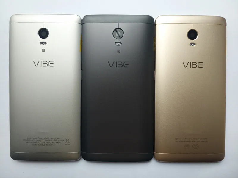 Сменный корпус батарейного отсека для lenovo Vibe P1 P1A42 P1c72 P1c58 Крышка батарейного отсека с боковыми кнопками+ объектив камеры