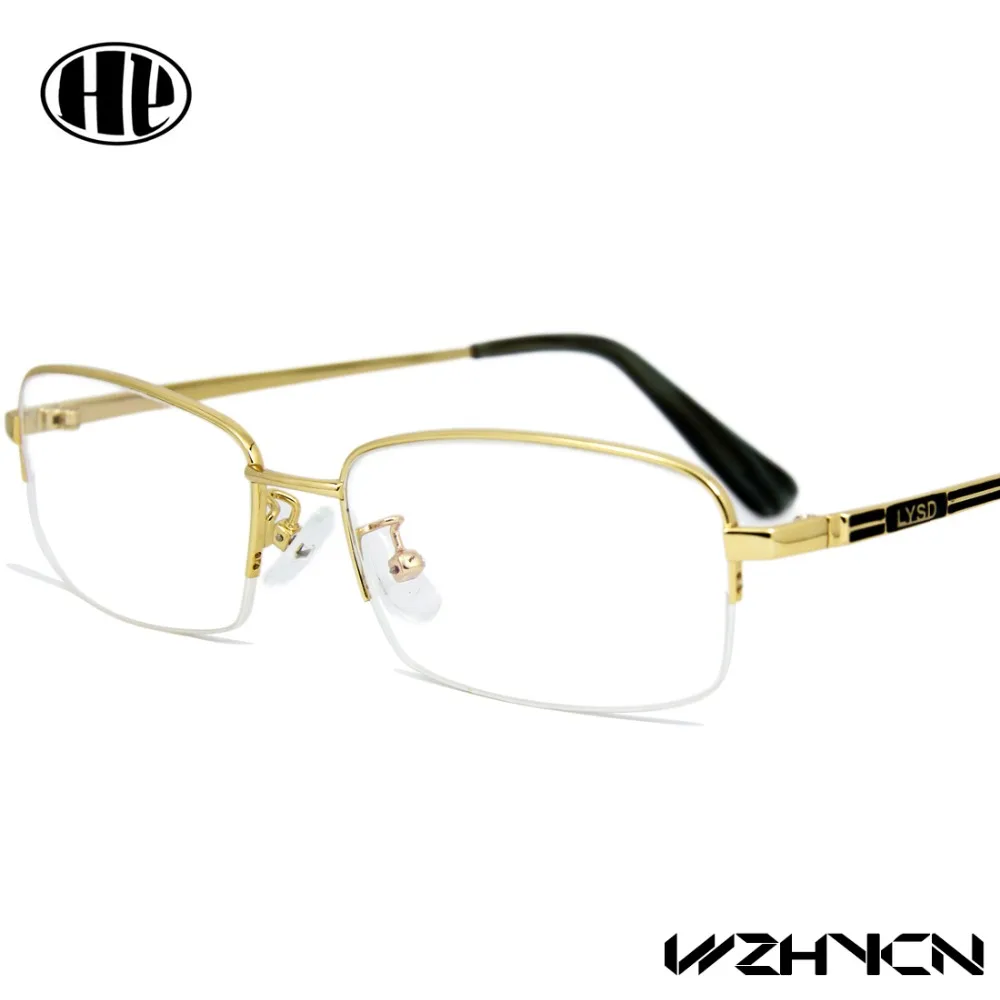 2017 Дизайнерские мужские очки офисные из сплава оправа с прозрачными линзами