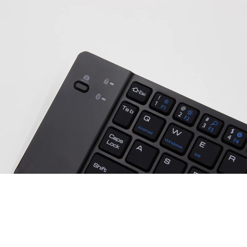 100 шт./лот умный мобильный планшетный пк металлическая складная Bluetooth клавиатура