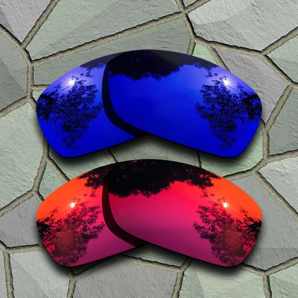 Поляризованные Сменные линзы для солнцезащитных очков Oakley Hijinx фиолетовые синие