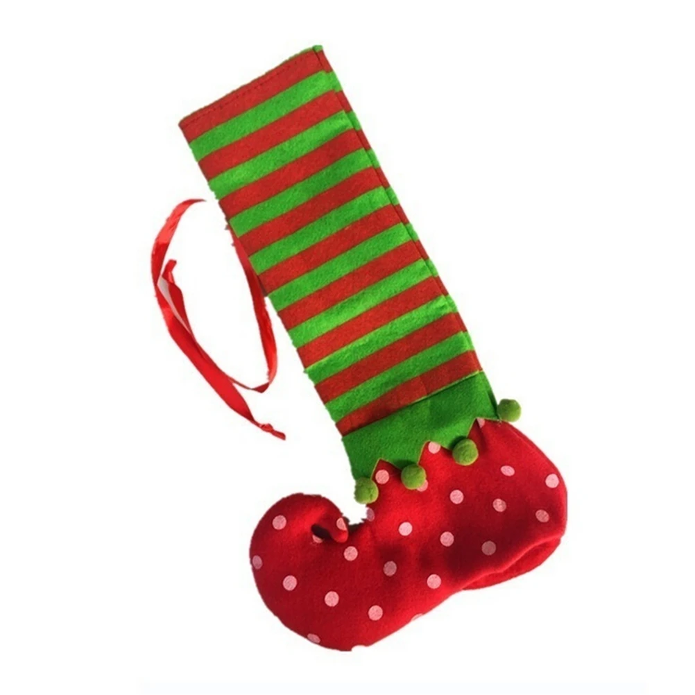 Лидер продаж милые сапоги в стиле Санта-Клауса и эльфа подвесной Рождественский