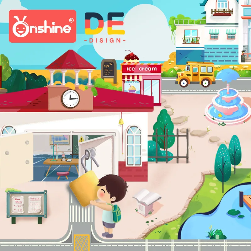 Детская игрушка с разблокировкой Когнитивная доска Монтессори обучающая для