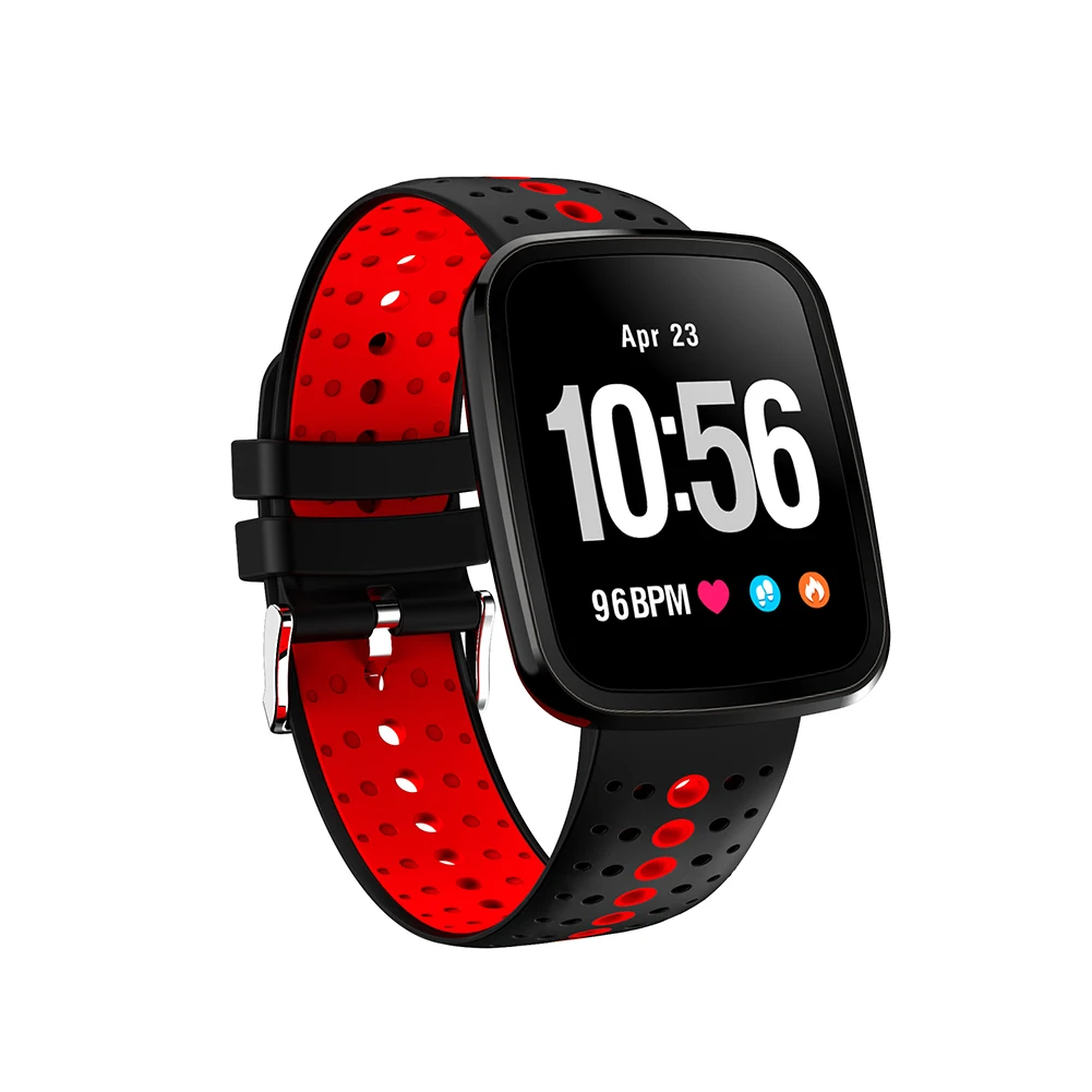 Новое поступление красочные Экран V6 Смарт-часы Для женщин мужчин Высокое