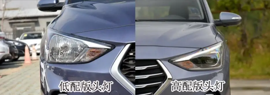 Фары для HUNDAI Elantra 2017 2018 2019 года Бесплатная доставка! Дневные фары автомобильные