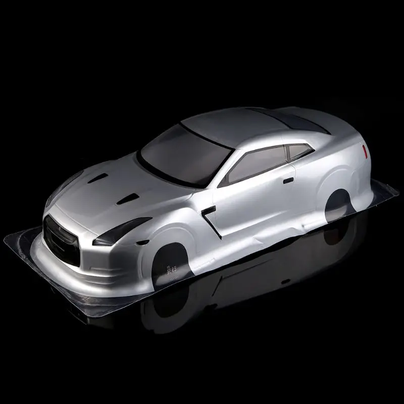HSP 1/10 RC автомобиль ПВХ Оболочки NISSAN GTR35 с лампой чашки заднего крыла