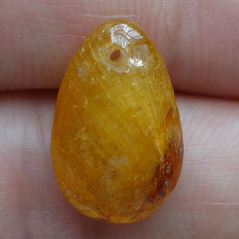 16-20mm Free shipping Rutile Quartz Crystal jewelry necklace pendants bead 10pcs/lot | Украшения и аксессуары