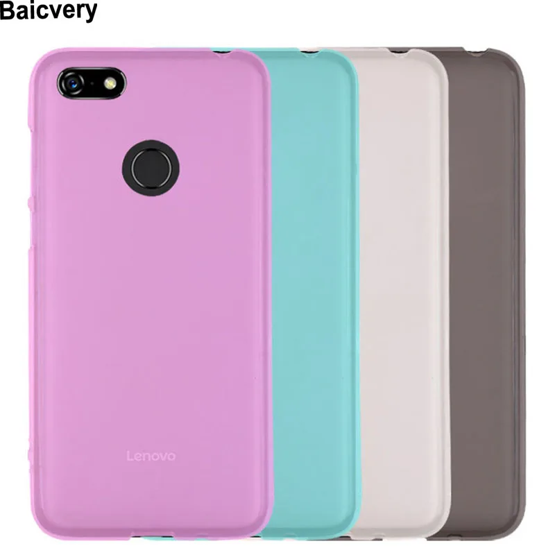 Мягкий силиконовый чехол из ТПУ Для Lenovo A5 L18011 цветной матовый для LenovoA5