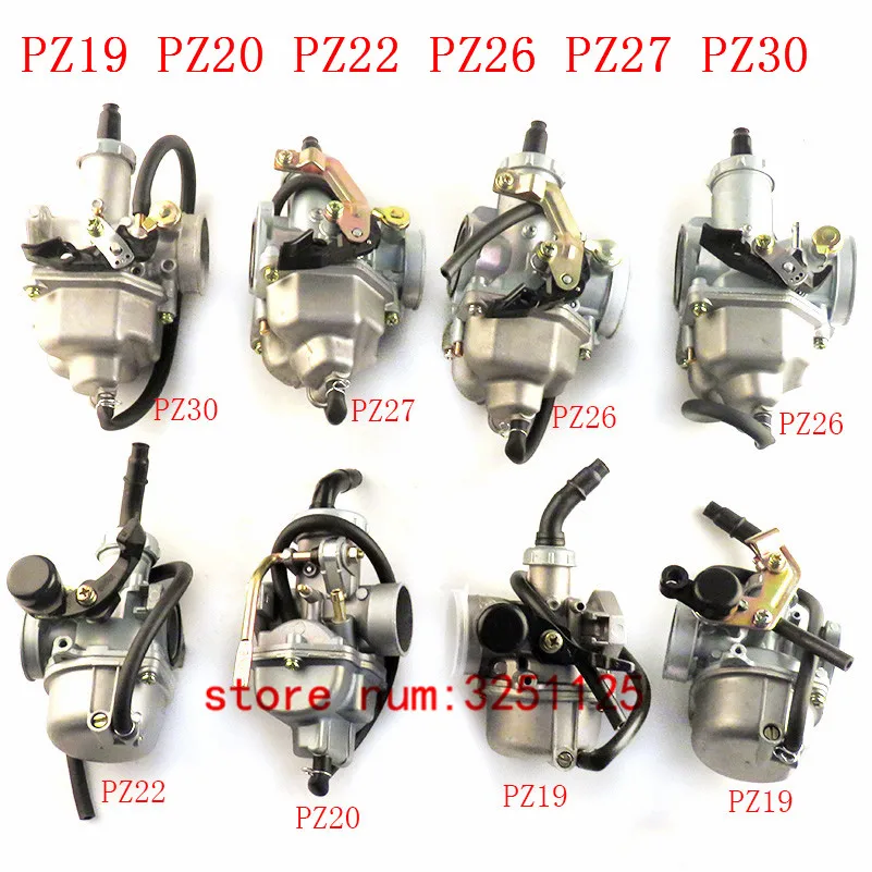 Мотоцикл Карбюратор Carb для PZ19 20 22 26 27 30 ручной кабель Chock fit 50cc-250CC Dirt Pit bike ATV Quad Go kart SUNL TAOTAO
