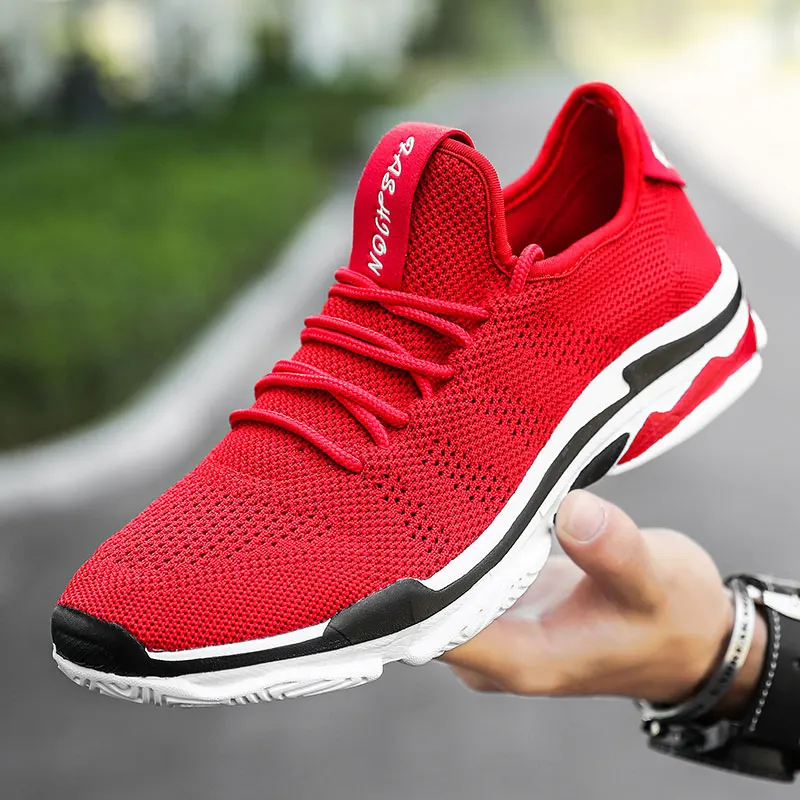 Мужская обувь для бега с дышащей сеткой сезон весна осень лето мужские кроссовки