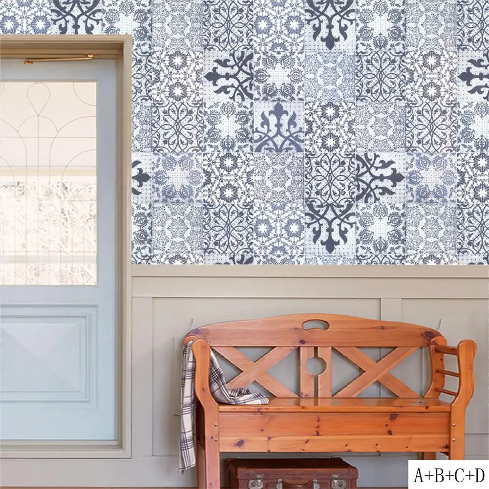 100*20 DIY винтажная настенная наклейка плитка наклейки линия талии кухня клей