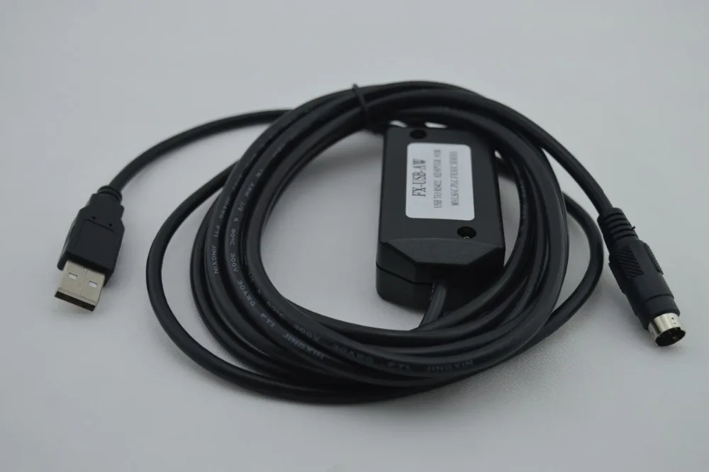 FX-USB-AW Programming cable for MlTSUBISHI FX3UC PLC USB/RS422 FXUSBAW FREE SHIPPING | Обустройство дома