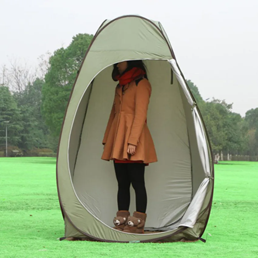Портативная Водонепроницаемая большая уличная палатка для смены одежды ванной