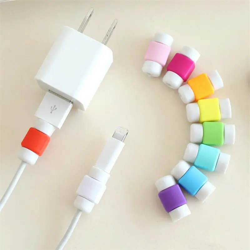 Цифровое зарядное устройство для защиты кабеля Шнур использовать Apple iPhone 5 5S 6 6s Plus