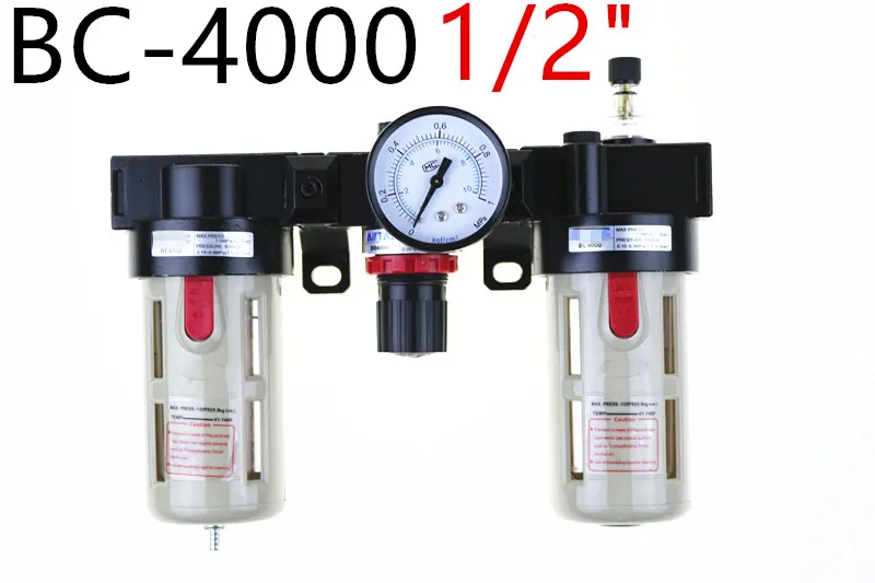 

BC4000 pneumatic components oil and water separation of gas source treatment BC-4000 pressure regulating filter