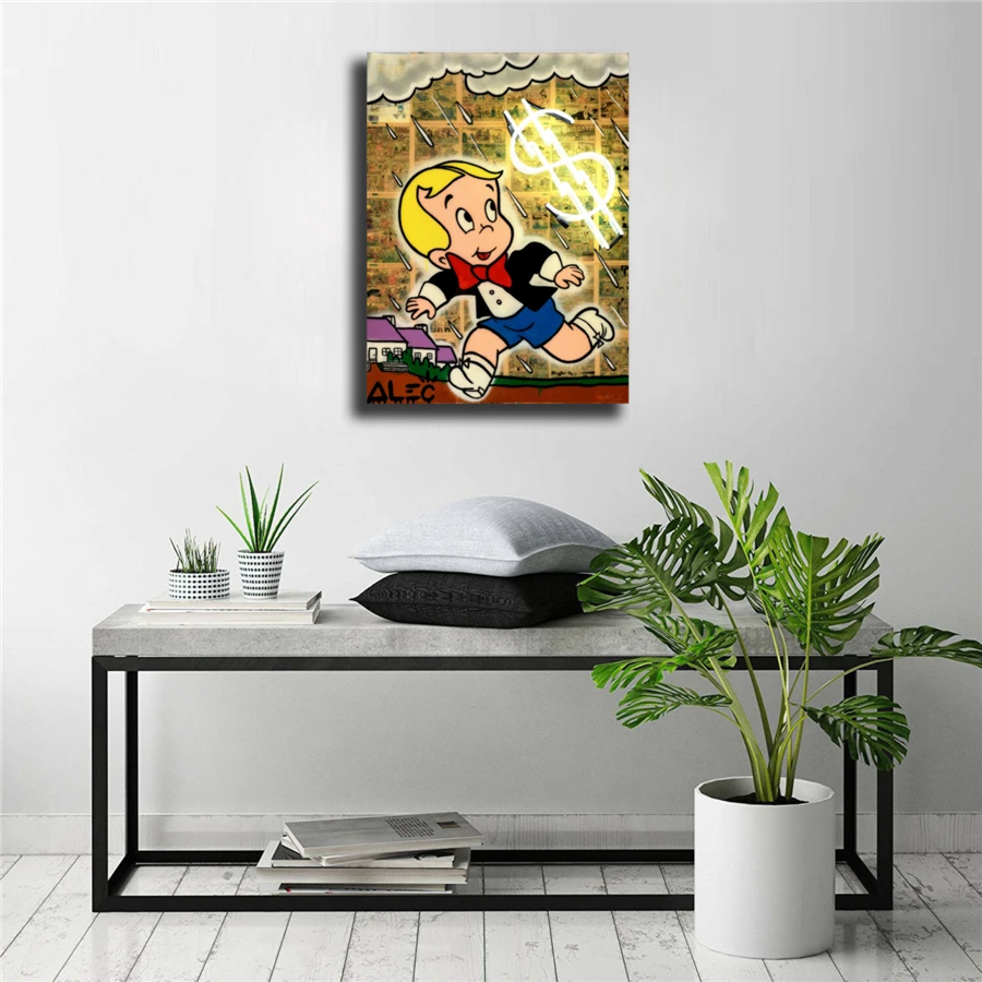 Alec Monopolys Lightning HD Wall Art Холст с печатью постера живопись декоративная картина для