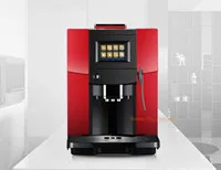 Red 220v Новая коммерческая Тепловая система One touch, полностью автоматическая Эспрессо-кофемашина с ЖК-дисплеем и кофемолка, 19 бар, Капучино/латте - Цвет: Red 220v