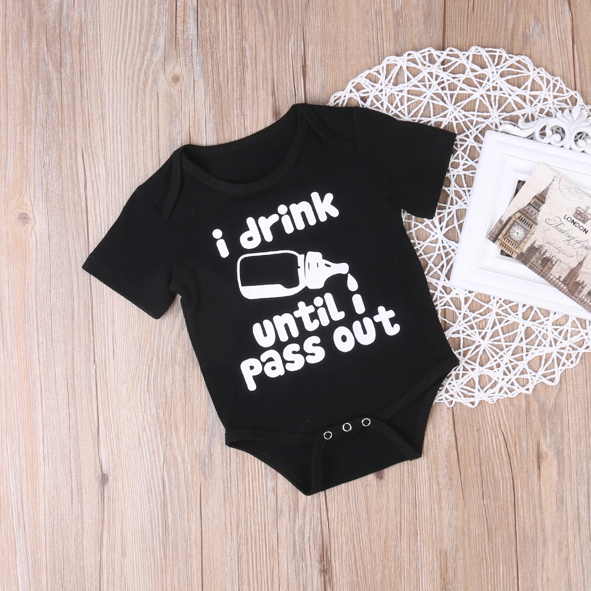 Летний комбинезон для новорожденных с молочной бутылкой 2017 повседневная одежда