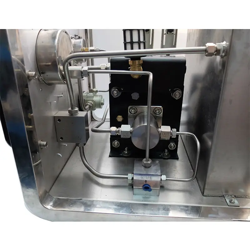 Free shipping Wellness Model:WS-AH80-C Portable air driven oil pressure test pump unit for wellhead industry |