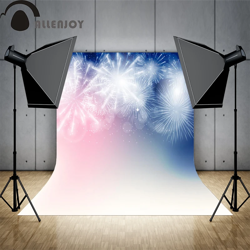 Фон для фотосъемки с изображением фейерверка нового года|backdrop muslin|backdrop framebackdrop