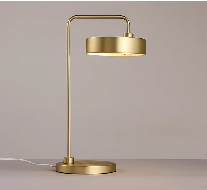 Скандинавский простой дизайн светодиодная настольная лампа современный