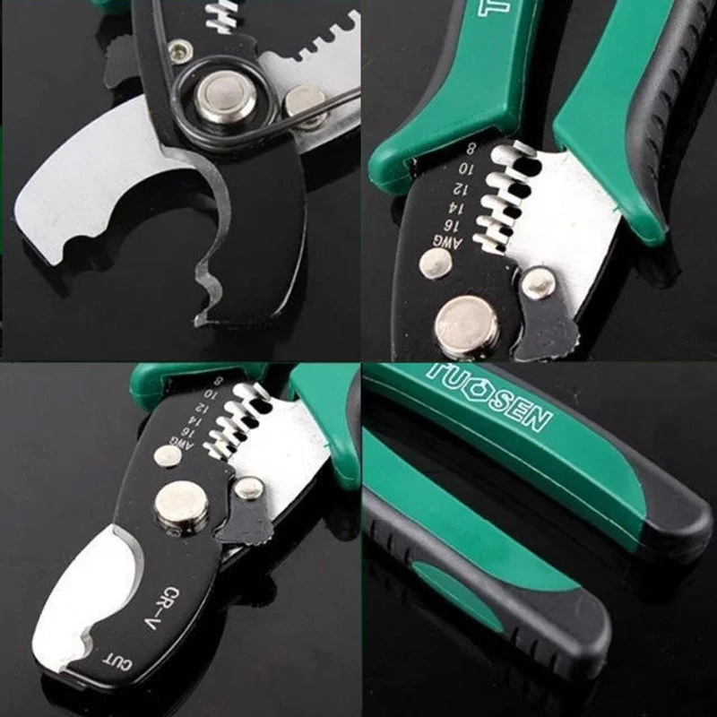 KALAIDUN кабельный резак Электрический инструмент для зачистки проводов