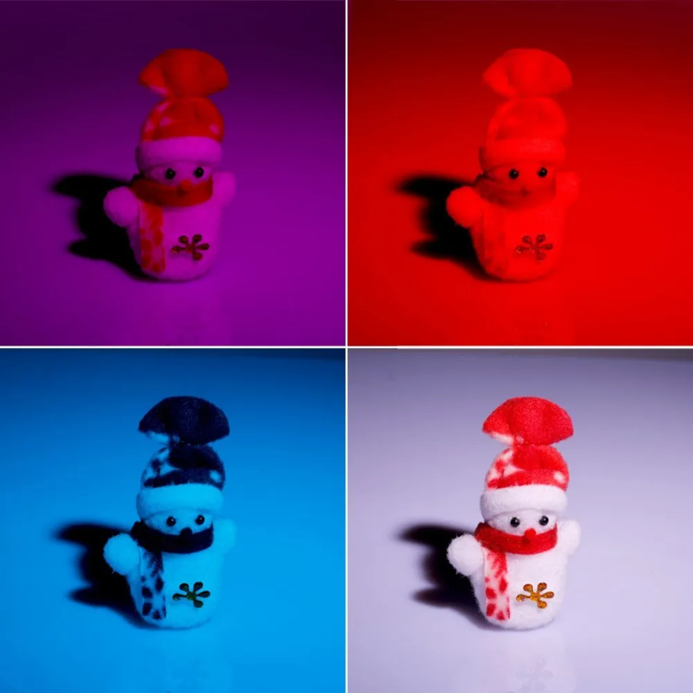 Светодиодный фильтр Neewer для фотосъемки 4 шт. Универсальный прозрачный цветной