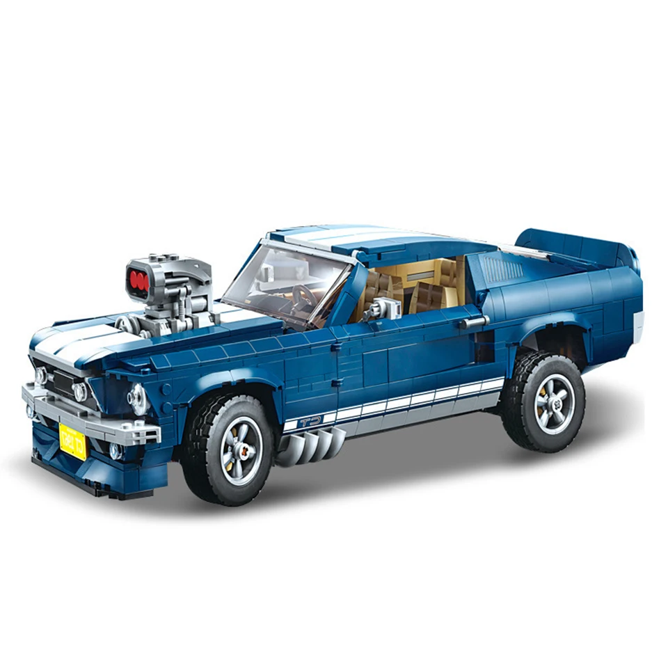 Фото Forded Mustanged Creator Expert Technic совместимый 10265 набор строительных блоков Кирпичи в сборе Forded Mustanged Creator Expert Technic совместимый 10265 набор строительных блоков Кирпичи в сборе