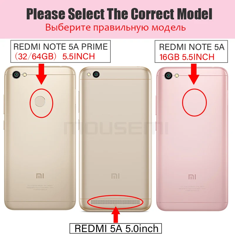 Кожаный чехол CAPAME для Redmi Note 5A Prime Pro 5 Plus кошелек девочек чехлы телефонов Xiaomi