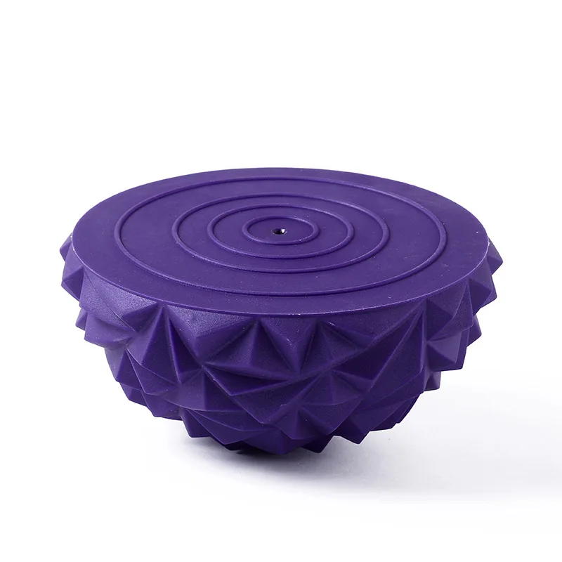 Йога половина мяч физический фитнес прибор для тренировки баланса Точка Массаж