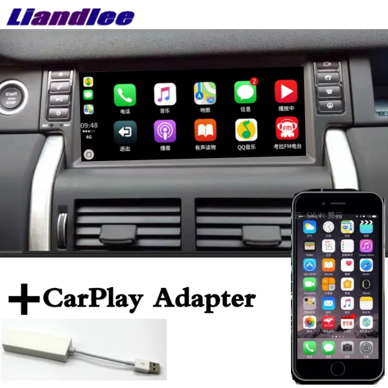 Discovery-CarPlay Для Land Rover Discovery Sport L550~ Liandlee автомобильный мультимедийный плеер NAVI CarPlay Радио экран gps навигация - Цвет: Discovery-CarPlay