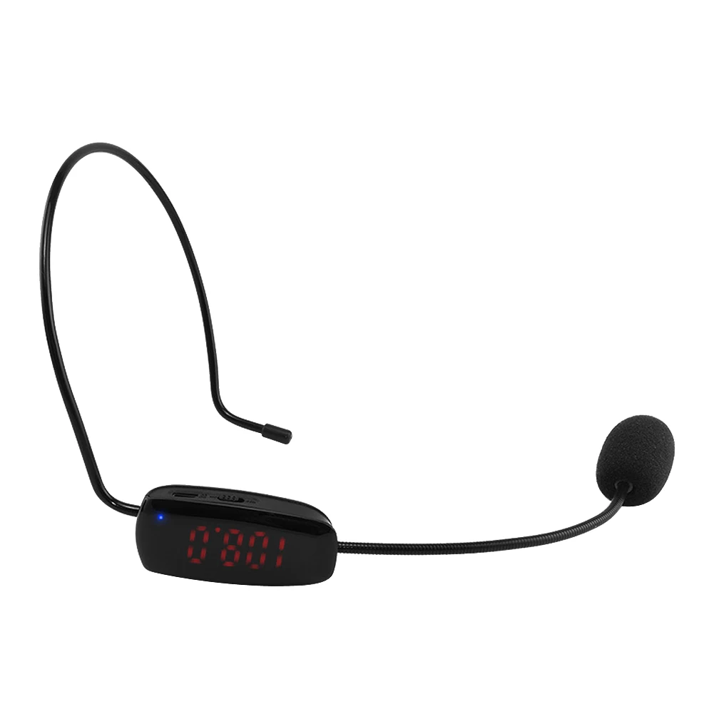 Радио FM беспроводная гарнитура микрофон Handsfree Мегафона для громкоговорителя DC 3 V